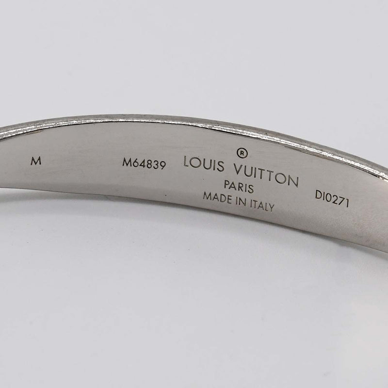 LOUIS VUITTON LV ルイヴィトン バングル M64839 ジョンク・モノグラム M 約20.5g カフブレス アクセサリー H6891