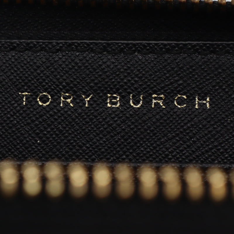 TORY BURCH トリーバーチ 長財布 ラウンドファスナー ブラック yo94