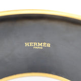 HERMES エルメス エマイユ バングル TGM 七宝焼き マルチカラー ゴールドカラー アクセサリー k1162