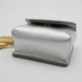 CELINE セリーヌ チャーム イヤホンケース AirPodsケース 小物入れ シルバーカラー 保管袋有 H20458