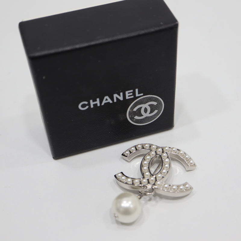 CHANEL シャネル ブローチ フェイクパール ココマーク 約14.4g
