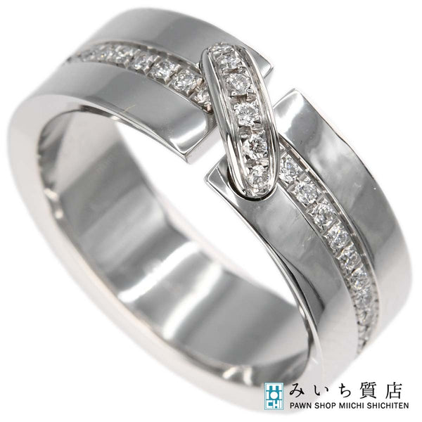 仕上済 CHAUMET ショーメ リアン リング #54 約13.5号 750 約9.3g ジュエリー 箱有 hi17