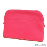 HERMES エルメス ボリードポーチ MM 化粧ポーチ 小物入れ ハイビスカス ピンク M4430