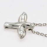 TIFFANY&Co. ティファニー ネックレス バードクロスシルバー 925 約2.4g アクセサリー 25k913-5