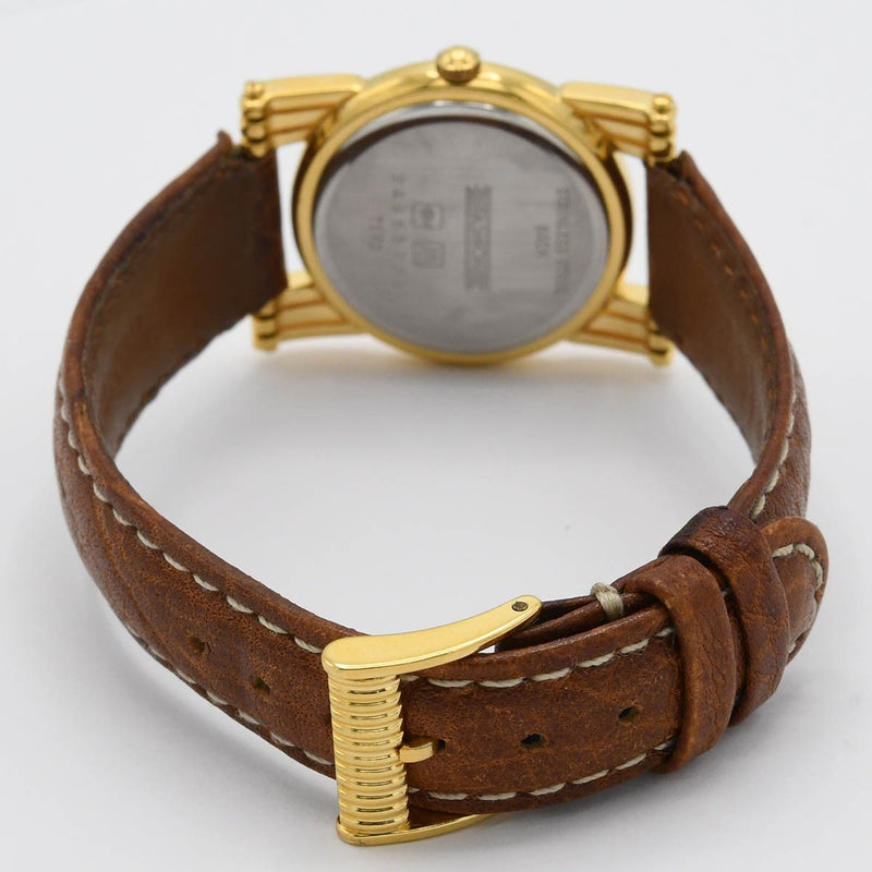 稼働 腕時計 LONGINES ロンジン 7172 クォーツ ラウンド 白色文字盤 レディース H9107