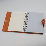 HERMES エルメス ユリスPM 手帳カバー ノートカバー レザー オレンジ H25552