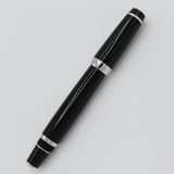 MONTBLANC モンブラン ボールペン BOHEME ボエム キャップ式 筆記用具 シルバー色×ブラック 筆記未確認 H19974