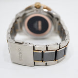 稼働 腕時計 SEIKO セイコー ブライツ 8B54-0BD0 電波ソーラー ワールドタイム 黒色文字盤 yo1543