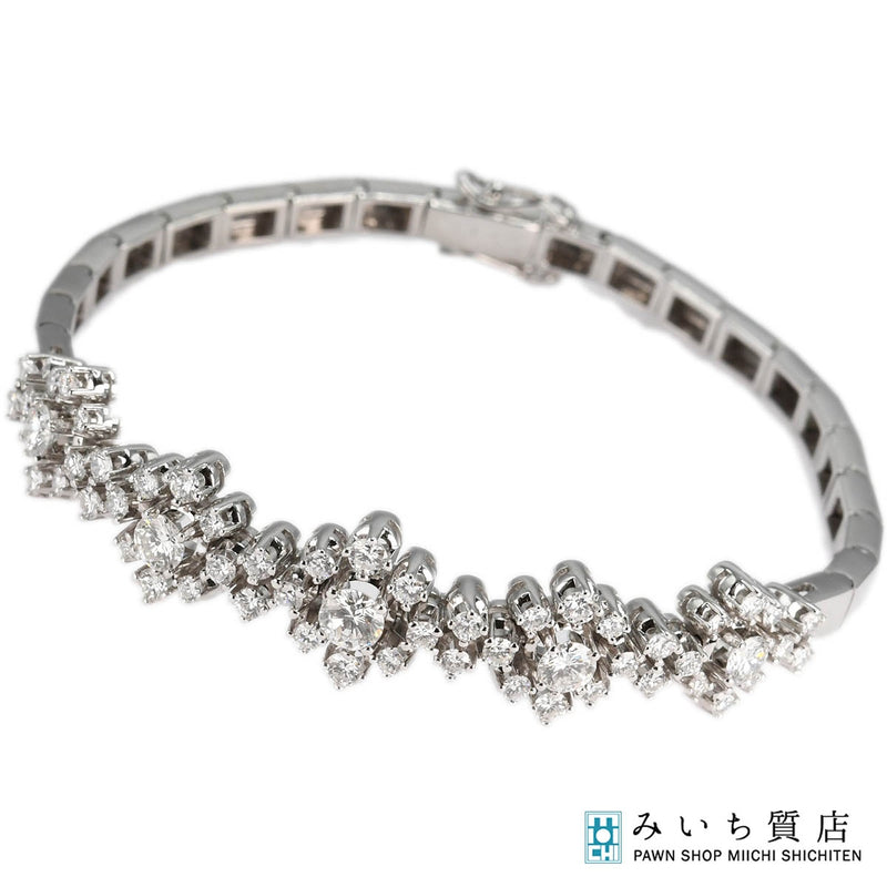 仕上済 PICCHIOTTI ピキョッティ ダイヤ ブレス ブレスレット 750 D1.92 約14.8g アクセサリー ジュエリー mo172