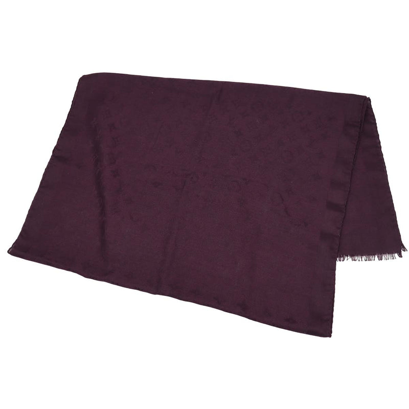 LOUIS VUITTON LV ルイヴィトン ストール 402336 紫系ブラウン 服飾小物 H19720