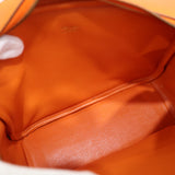 HERMES エルメス ミニプリュム プリュム20 ハンドバッグ 鞄 ◯X刻印 1994年製 オレンジ H20489