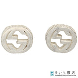 GUCCI グッチ ピアス インターロッキングG  925 約5.3g アクセサリー キャッチ社外品 箱 袋 H21118