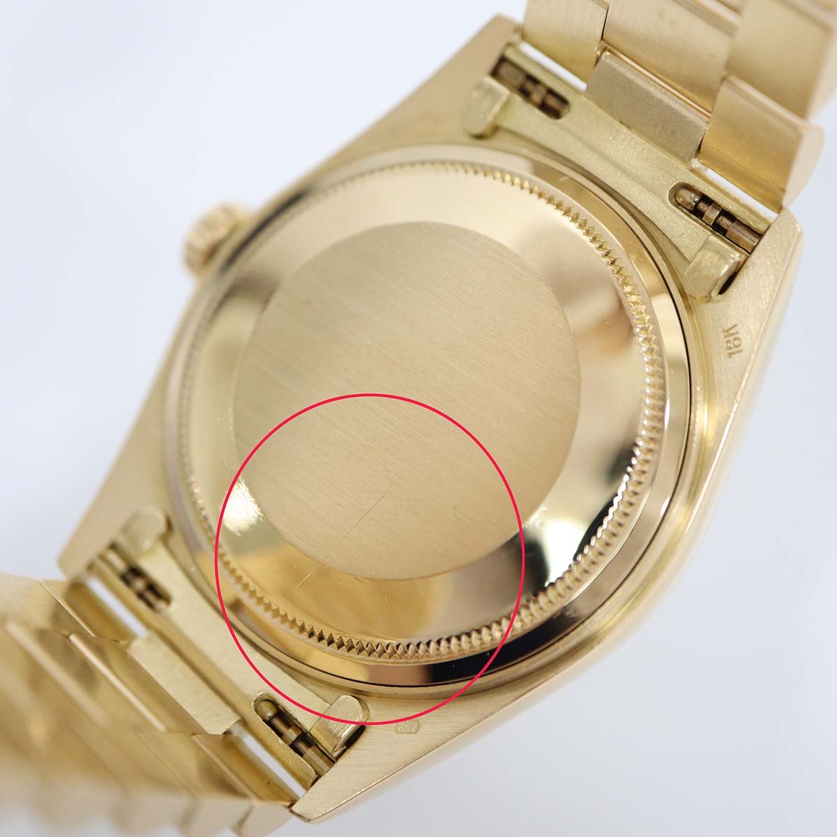 稼働 腕時計 ROLEX ロレックス 18038 18K 750 自動巻 デイデイト 約