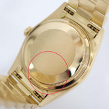 稼働 腕時計 ROLEX ロレックス 18038 18K 750 自動巻 デイデイト 約139.9g ゴールド色文字盤 H23626