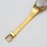 稼働 腕時計 OMEGA オメガ Geneve ジュネーブ 566.012 cal.684 デイト 自動巻き ゴールド色文字盤 ベルト尾錠社外 ケース H7259