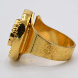 GIANNI VERSACE ヴェルサーチ リング メデューサ ゴールドカラー アクセサリー H24283