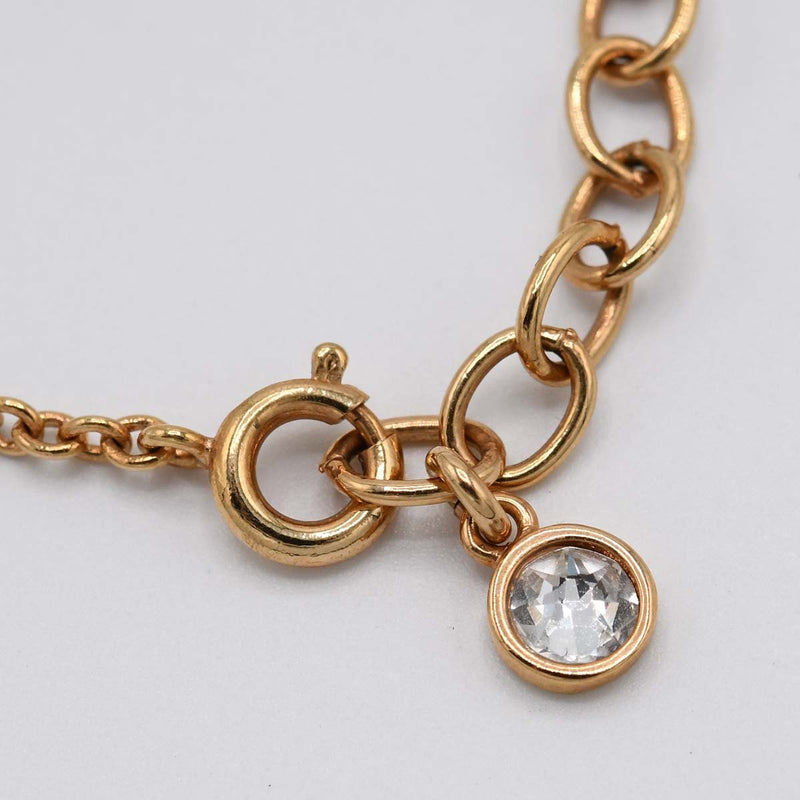 Christian Dior ディオール ブレスレット ブレス ロゴ ゴールドカラー アクセサリー レディース H7015