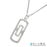 仕上げ済 BVLGARI ブルガリ ネックレス パレンテシ ダイヤ 750 約22.9g ジュエリー H21697