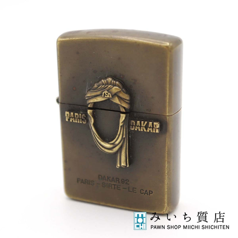 Zippo ジッポ オイルライター  パリダカ パリ・ダカールラリー PARIS DAKAR 92 喫煙具 着火未確認 25k597-5