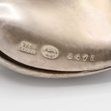 Georg Jensen ジョージジェンセン ネックレス ヘマタイト 247B ハート シルバー 925 アクセサリー 箱有 H19404