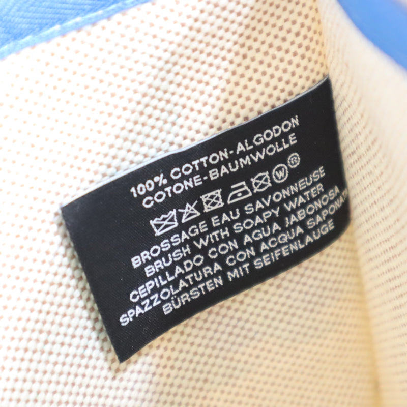 未使用 HERMES エルメス ヨッティングGM Canoe H カノエ H ポーチ ビタミン コットン100 箱有 ok747