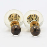 Christian Dior ディオール クリア トライバルピアス ゴールドカラー 箱有 M4420