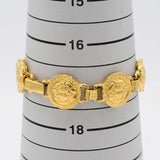 H24281 VERSACE ヴェルサーチ ブレス メデューサ ゴールドカラー アクセサリー 箱・保管袋有 H24281