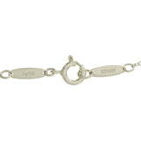 TIFFANY＆Co. ティファニー オープンハート ネックレス 約16mm ペンダント シルバー Ag925 約3.2g アクセサリー 24k1071-1