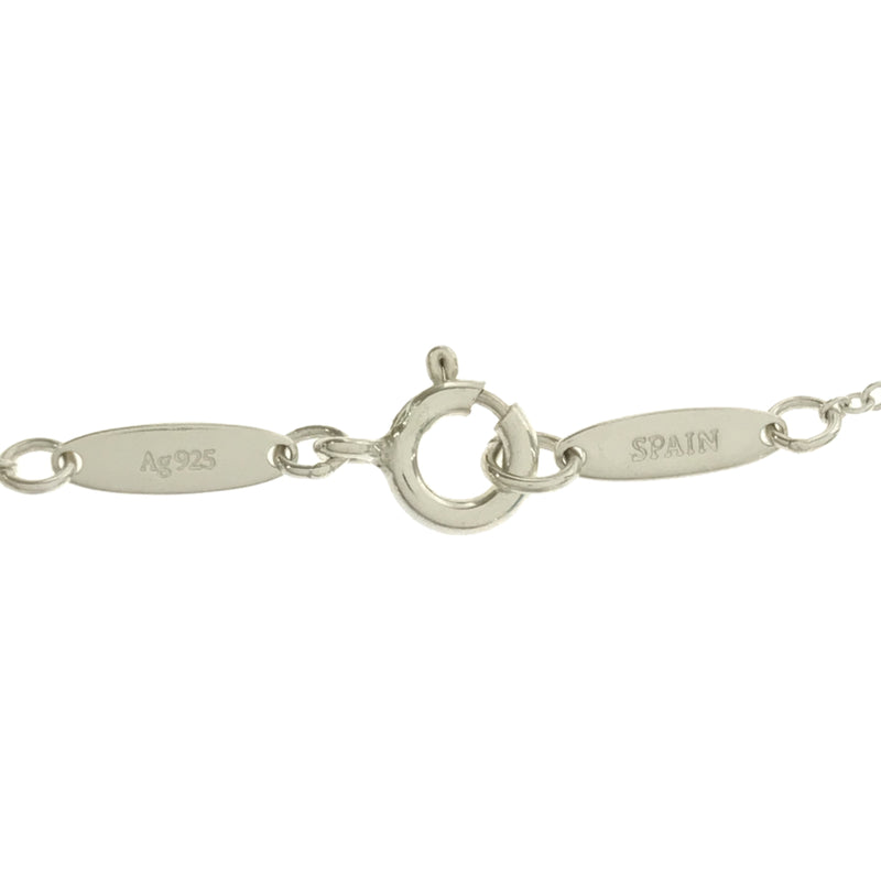 TIFFANY＆Co. ティファニー オープンハート ネックレス 約16mm ペンダント シルバー Ag925 約3.2g アクセサリー 24k1071-1