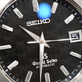 稼働 腕時計 GrandSeiko グランドセイコー SBGR011 9S55-0040 40周年 自動巻 黒色文字盤 付属品・箱 H22631