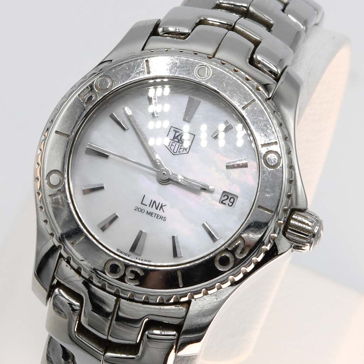 腕時計 稼働 TAG HEUER タグホイヤー WJ1313-0 クォーツ シェル