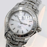 腕時計 稼働 TAG HEUER タグホイヤー WJ1313-0 クォーツ シェル文字盤 2025.10電池交換済 M4252