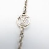 LOUIS VUITTON ルイヴィトン M63197 ネックレス エセンシャルV シルバーカラー 重量約9.3g アクセサリー 22s1091-1