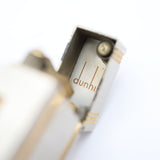 dunhill ダンヒル ガスライター ローラー式 コンビカラー 喫煙具 着火未確認 ケース ok1472