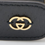 GUCCI グッチ 首輪 695256 インターロッキングG XL ペット ペット用品 ブラック 25k389-1