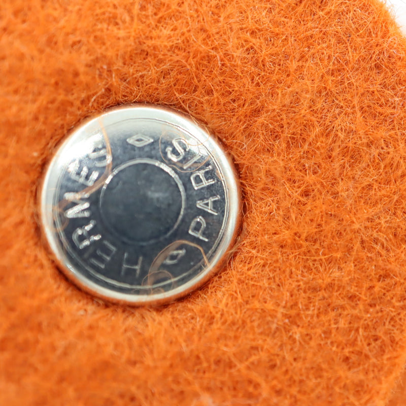 HERMES エルメス エテュイカルト GMトランプケース マルチケース カードケース オレンジ 箱有 21k679-5