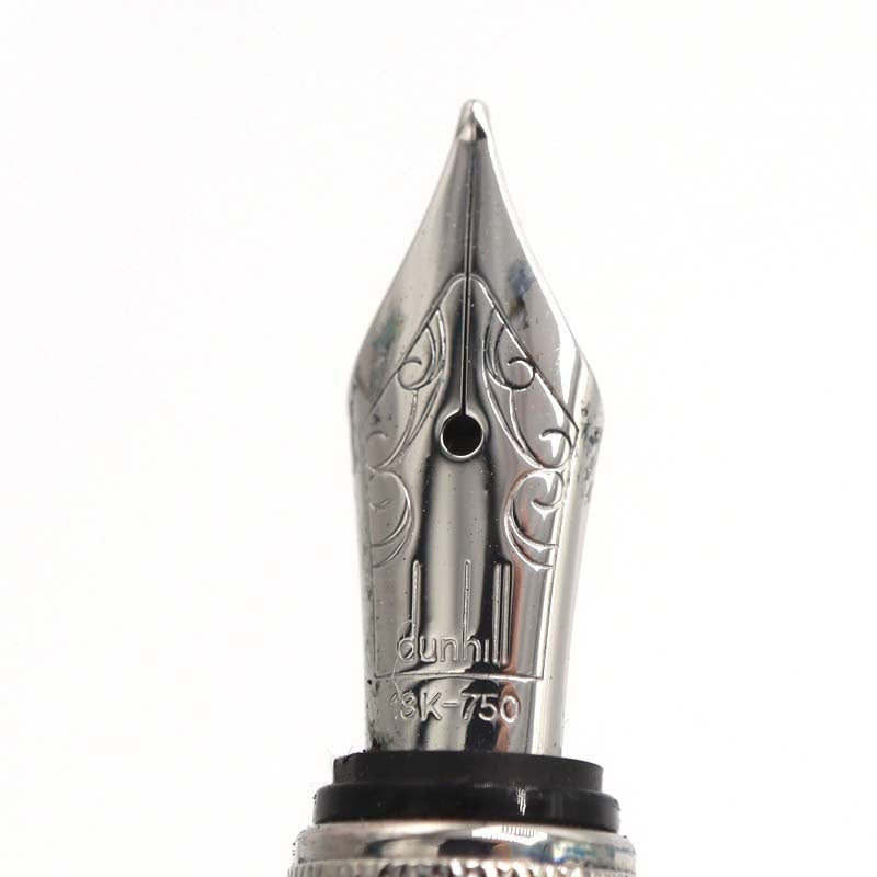 Dunhill ダンヒル 万年筆 18K 750 文房具 筆記用具 筆記未確認 箱有 eco1411