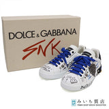 DOLCE＆GABBANA ドルチェ＆ガッバーナ D&G ポルトフィーノ スニーカー サイズ6 約26cm 靴 25s600-1