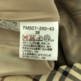 BURBERRY BLUE LABEL バーバリー ブルーレーベル ワンピース ノースリ 38サイズ ノバチェック ベージュ レディース ok360-24