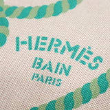 未使用 HERMES エルメス ヨッティングGM Canoe H カノエ H ポーチ ビタミン コットン100 箱有 ok747