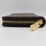 LOUIS VUITTON LV ルイヴィトン 財布 M60017 ジッピーウォレット モノグラム 長財布 茶 H23522
