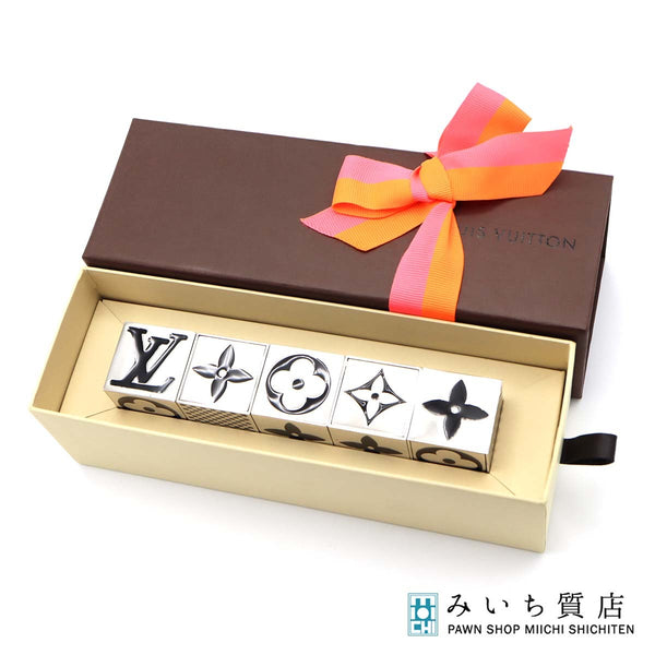 LOUIS VUITTON ルイヴィトン LV M99454 2011年クリスマス 顧客限定ノベルティ ダイス キューブゲーム 箱有 H7950