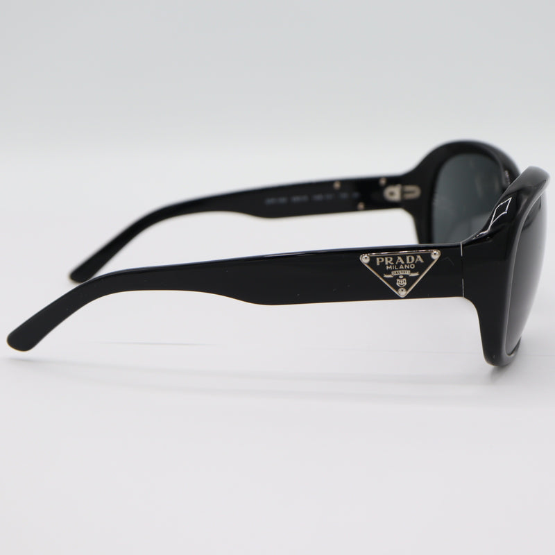 PRADA プラダ サングラス SPR10M 59□16 1AB-1A1 130 眼鏡 メガネ 度なし ブラック ケース有 H19888