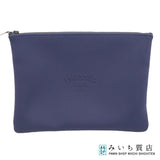 HERMES エルメス クラッチバッグ ネオバン GM バッグ ネイビー 系 J799