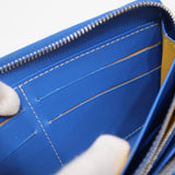 GOYARD ゴヤール マティニョン ジップ GM ラウンドジップ 長財布 ウォレット 青 ブルー 20K79-84