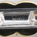 HERMES エルメス ブローチ 18K ツイスト アクセサリー 約8.9g ゴールド×シルバーカラー 袋有 H19003