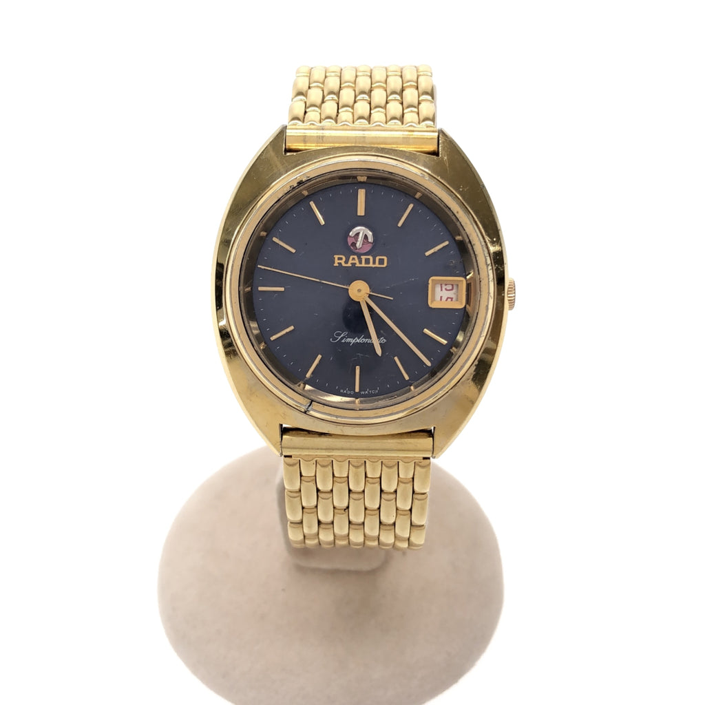 時計 腕時計 RADO ラドー Simplon シンプロン ゴールド 手巻き式 稼働 腕時計 RADO ラドー シンプロンオート ウォーター シールド 自動