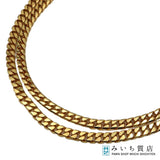 VALENTINO ヴァレンティノ ネックレス 喜平タイプ ゴールドカラー 約144.4g アクセサリー K1434