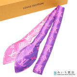 LOUIS VUITTON ルイヴィトン LV バンドー MP3100 CC0261 モノグラム シルク100 ピンク×パープル 箱 J76