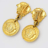 GIANNI VERSACE ヴェルサーチ イヤリング メデューサ GP ゴールドカラー アクセサリー H22303